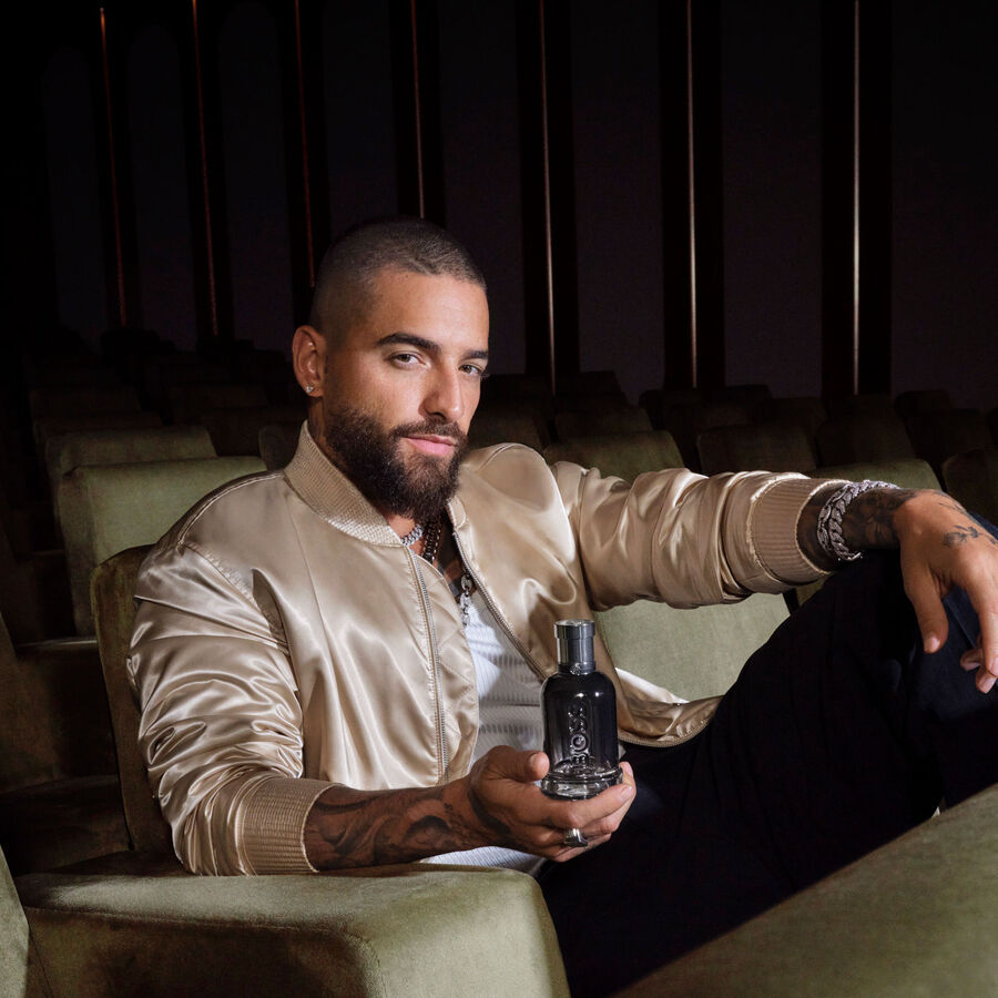 Maluma performs at the Empire State Building