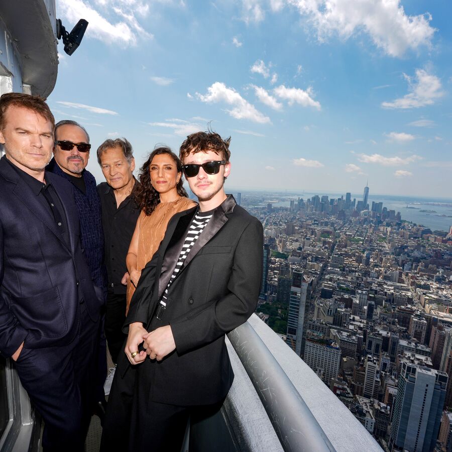 The cast of "Dexter: Resurrection" on the 103rd Floor