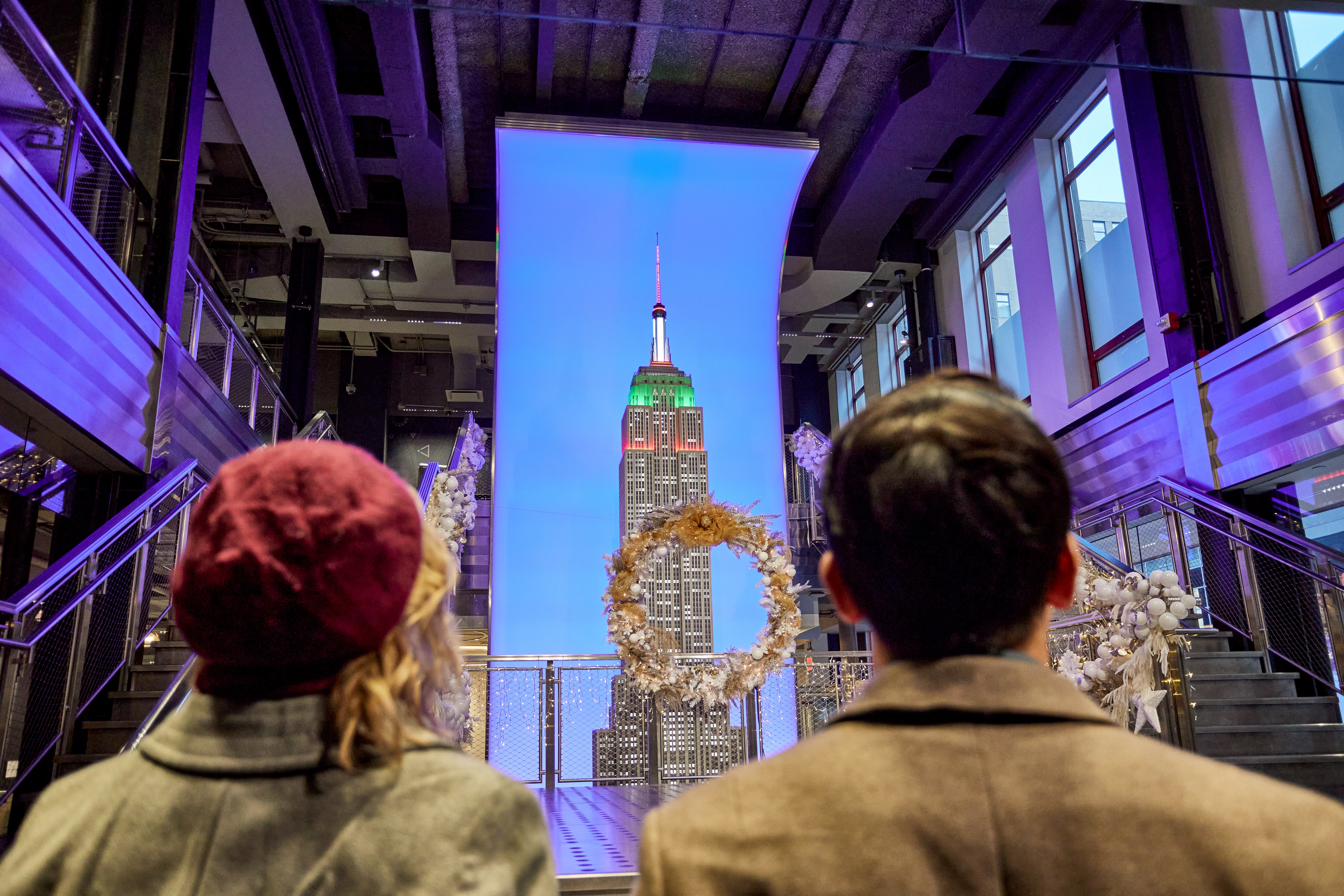 Christmas Decorations at ESB