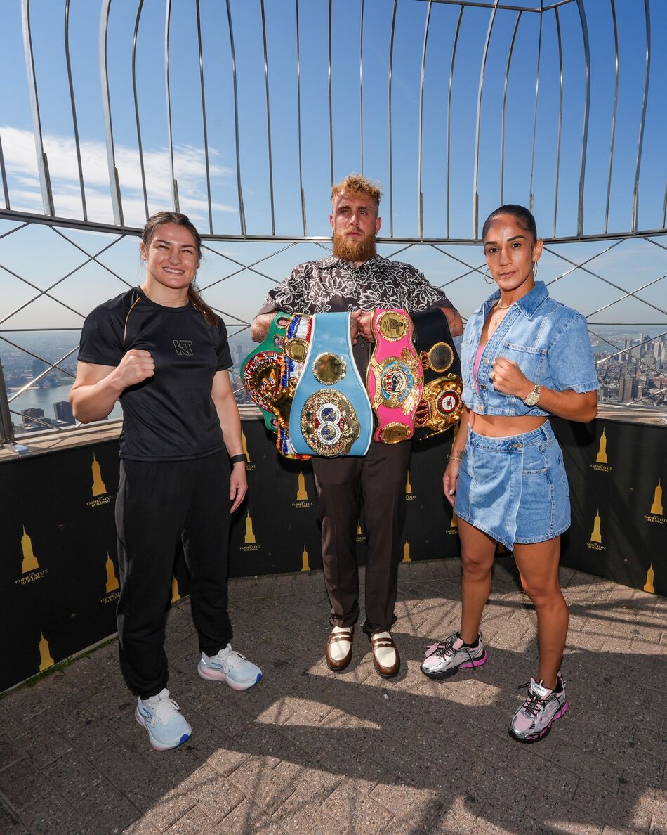 Katie Taylor and Amanda Serrano