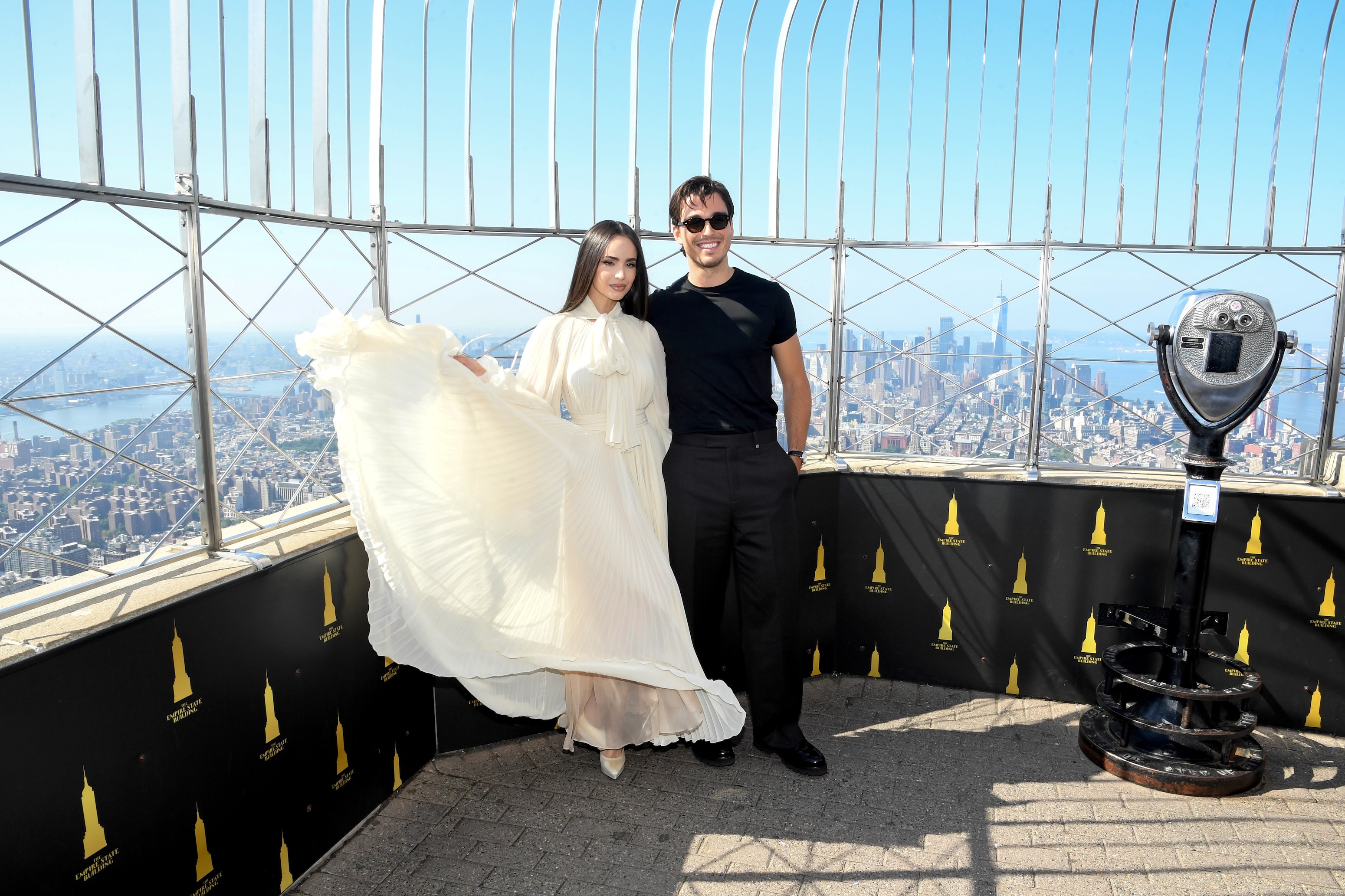 Sofia Carson and Corey Mylchreest