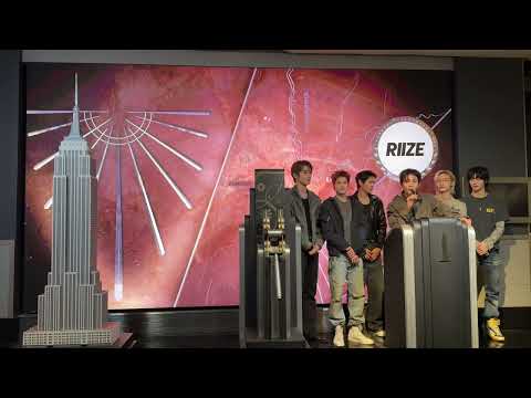 RIIZE Lights Up The Empire State Building in Celebration of their North American Tour 