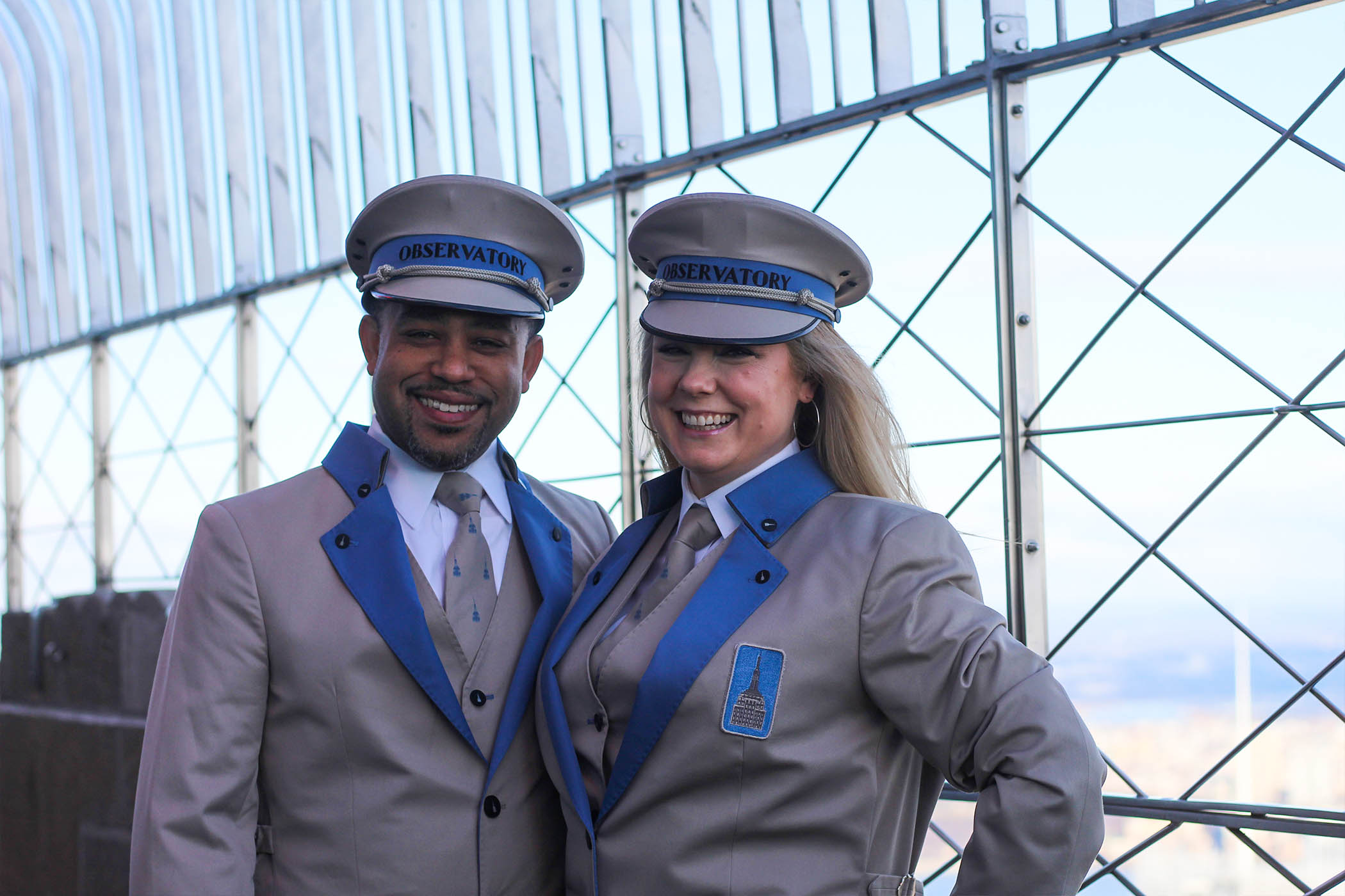 ESB hosts in uniform